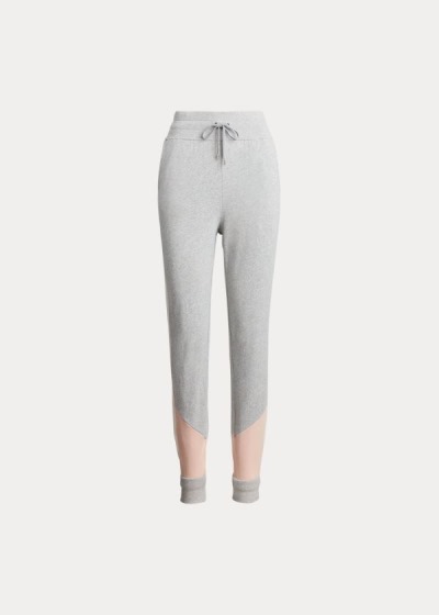 Women's Ralph Lauren Three-Tone French Terry Pants | 428390STI